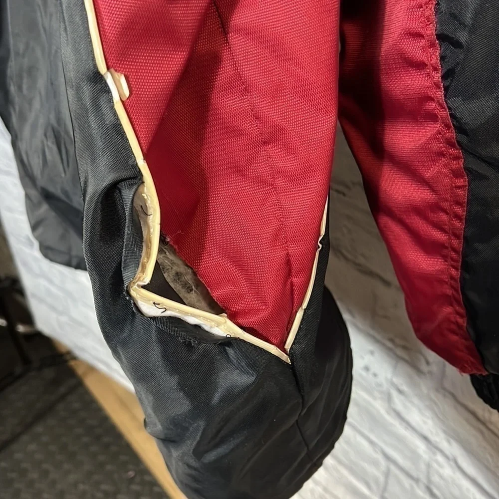 Vintage proplayer 49ers red/black parka | size large | flawed